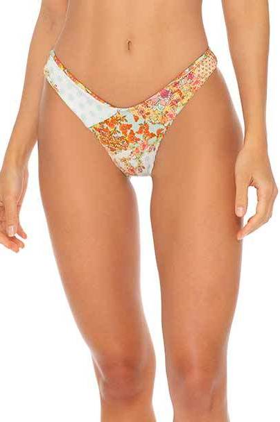 Luli Fama Salty But Sweet Tab Side High Leg Brazilian Bottom